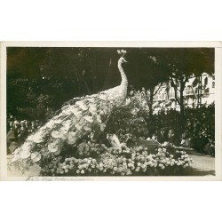 Suisse. MONTREUX. Fête des Narcisses 1923 le Paon