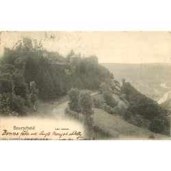 Luxembourg. BOURSCHEID. Les Ruines 1903