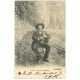 carte postale ancienne 63 AUVERGNE. Joueur de Musette 1903 Musicien