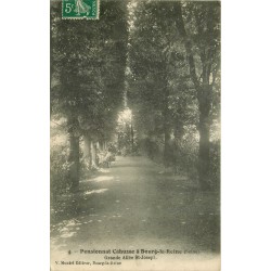 92 BOURG-LA-REINE. Grande Allée St-Joseph Pensionnat Cahuzac 1912