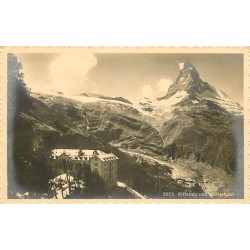 Suisse. Riffelalp und Matterhorn 1922