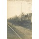 BOSNIE HERZEGIVINE. Militaires et canon sur train lors du passage du Général Haller 1919