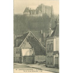 28 NOGENT-LE-ROTROU. Le Château vue de la rue Saint-Laurent