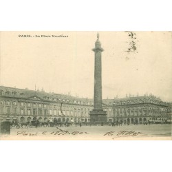 PARIS 01 La Place Vendôme. Timbre 1 Centime 1902