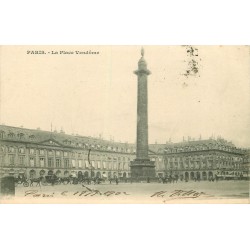 PARIS 01 La Place Vendôme. Timbre 1 Centime 1902