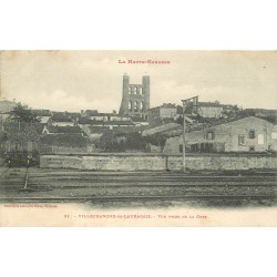 31 VILLEFRANCHE-DE-LAURAGAIS. Vue prise de la Gare 1905