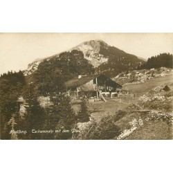 Suisse. HASLIBERG. Tschorrenalp mit dem Gibel 1920