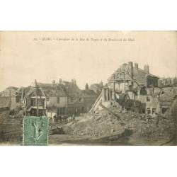 80 HAM. Carrefour de la Rue de Noyon et Boulevard du Midi 1919