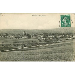 89 MALIGNY. Vue générale sur le Village 1909