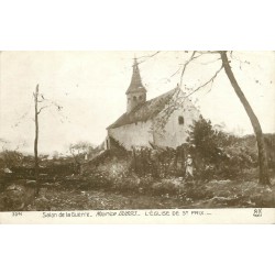 95 SAINT-PRIX. L'Eglise par Maurice Dubois au Salon de la Guerre