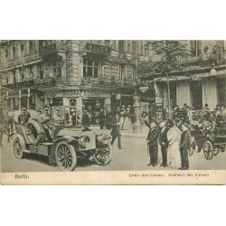 BERLIN. Unter den Linden. Ausfahrt des Kaisers magasin Kodak