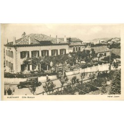 64 GUETHARY. Hôtel Juzan avec voiture ancienne 1937