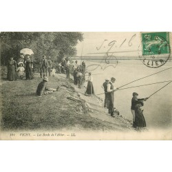 03 VICHY. Concours de Pêche sur les Bords de l'Allier 1916