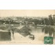 16 ANGOULÊME. Le Port de l'Houmeau avec bateau-lavoir 1911