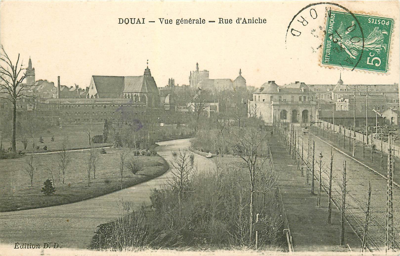 59 DOUAI. Rue d'Aniche 1910