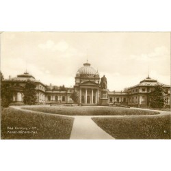 3 x photo cpa BAD HOMBURG. Kaiser Wilhelm Bad, Elisabeth Brunnen et am Weiher