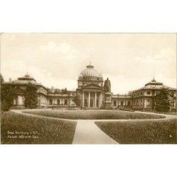 3 x photo cpa BAD HOMBURG. Kaiser Wilhelm Bad, Elisabeth Brunnen et am Weiher