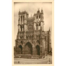 7 x cpa 80 AMIENS. Cathédrale, Nef et Choeur, Collatéral, Beau Dieu et Vierge dorée