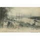 3 cpa 44 NANTES. Quais, Port et Porte Saint-Pierre vers 1916