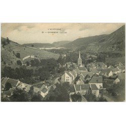 carte postale ancienne 63 CHAMBON. Le Lac 1905