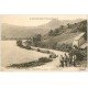 carte postale ancienne 63 CHAMBON-SUR-LAC. Animation avec Garde Champêtre 1925