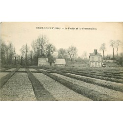 60 HEULCOURT. Le Moulin et les Cressonnières 1921