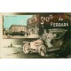 FERRARA. Saluti en voiture ancienne avec chauffeur de la Piazza Cattedrale con tram 1912