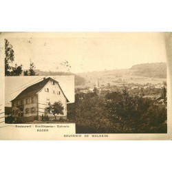 WALHEIM. Restaurant Boulangerie Epicerie Bader 1936