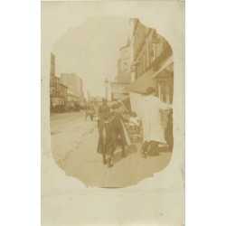 PARIS 20. Coiffeur rue d'Avron 1906