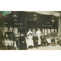 PARIS 10. Restaurant Louis 82 Faubourg Saint-Martin vers 1910
