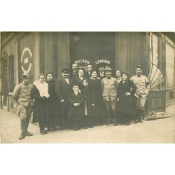 PARIS 07. Café Lebraud 93 Av de la Bourdonnais et 39 rue du Champ de Mars 1915