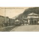 BARDONECCHIA. Arrivo treno da Torino 1924