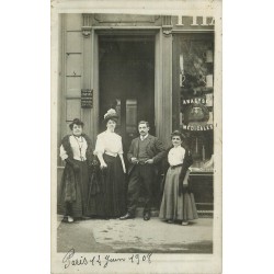 PARIS 19. Pharmacie Lecoq 169 rue d'Allemagne 1908