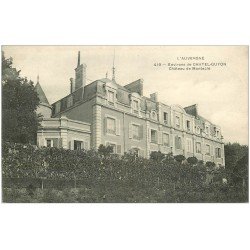 carte postale ancienne 63 CHATEAU DE MONTACIE