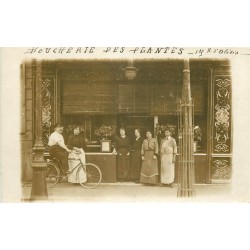 PARIS 14. Boucherie des Plantes 125 rue d'Alésia 1916