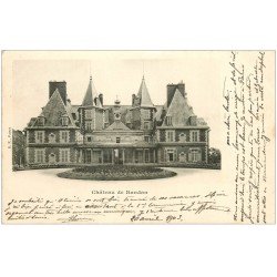 carte postale ancienne 63 CHATEAU DE RANDAN 1903