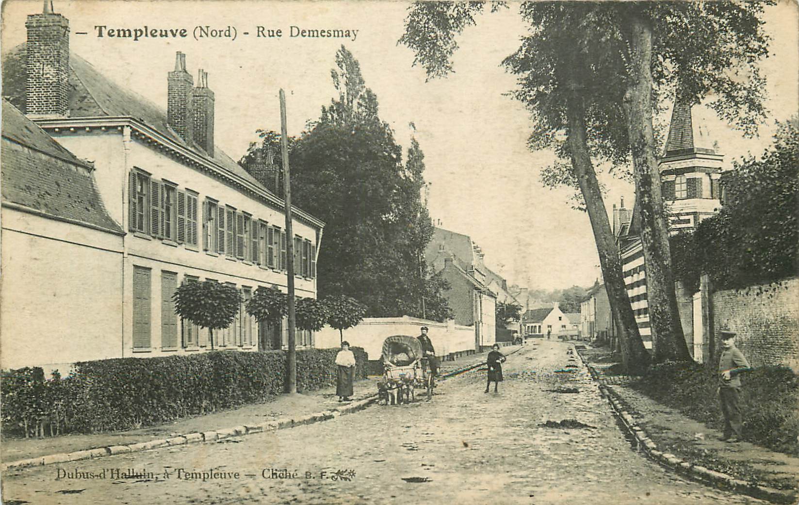 Roubaix - Hôtel de ville - Carte postale ancienne et vue d'Hier et Aujourd'hui - #17642