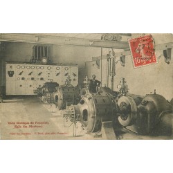 25 Usine électrique du FOURPERET. Salle des Machines 1908