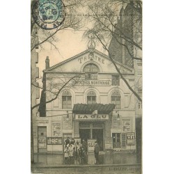 PARIS 14. " La Glu " au Théâtre des Fantaisies Montrouge avenue d'Orléans 1907