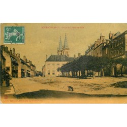 71 BOURBON-LANCY. Place Hôtel de Ville 1908