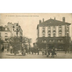 93 LE RAINCY. Félix Potin sur Rond Point de la Station et Allée Victor Hugo 1906