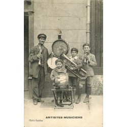 Artistes Musiciens Tambour Trompette Trombonne