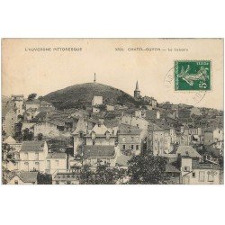 carte postale ancienne 63 CHATELGUYON. Lot de 8 Cpa Panorama, Chaluset, Saint-Hippolyte, Calvaire...
