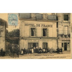 86 MIREBEAU. Hôtel de France et Café du Commerce 1906