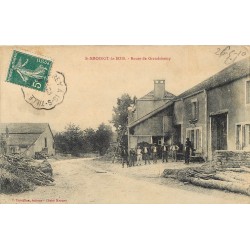 52 SAINT-BROINGT-LE-BOIS. Route de Grandchamp 1910