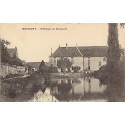 21 MESSIGNY. Fabrique de Moutarde 1915