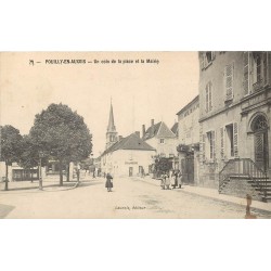 21 POUILLY-EN-AUXOIS. Boulangerie Place de la Mairie 1907