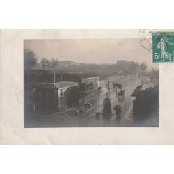 PARIS 12. Tramway à Impérial Octroi Porte de Charenton 1910