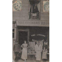 PARIS 12. Restaurant Aux Cochers Réunis 43 boulevard de Reuilly 1905