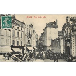 21 BEAUNE. Horlogerie Bijouterie Place de la Halle 1909